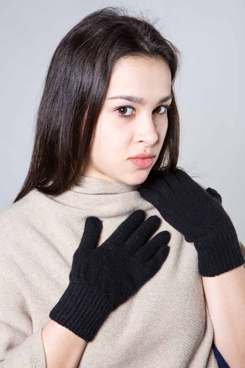 Acquista Pure Cashmere Guanti Basic Su